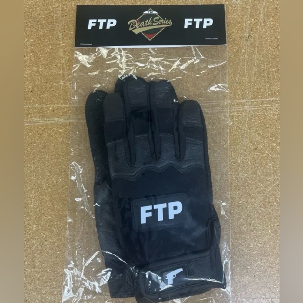 FTP Black Batting/Tactical Gloves (Medium)